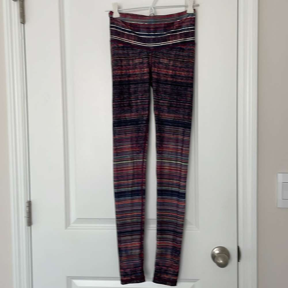 Niyama Sol high rise multicolor size S leggings. Like new. Soft recycled fabric